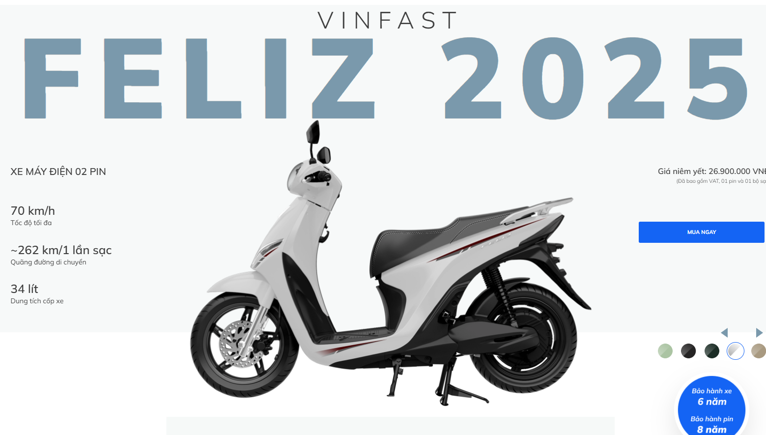 VinFast FELIZ 2025